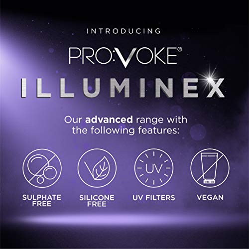 PROVOKE Touch of Silver Toning Treatment Mask 200ml | Purple Conditioner for Blonde, Platinum, White or Grey Hair | Purple Shampoo Alternative to Banish Brassy Tones, packaging may vary