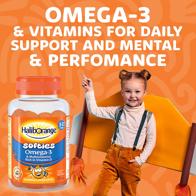 Haliborange Omega 3 Softies 60 Pack