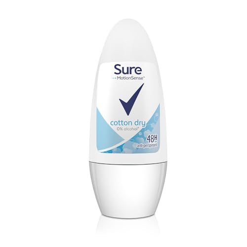 Sure Women Cotton Ultra Dry 24H Anti Perspirant Roll On 50 Ml - Pack of 2