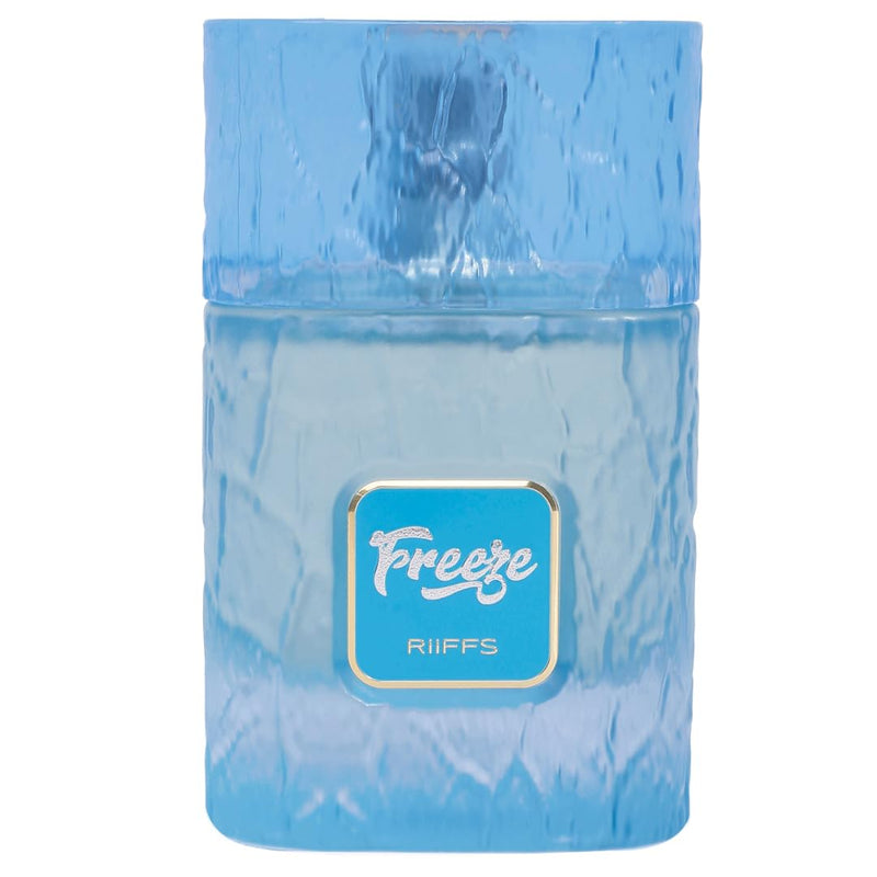 RiiFFS PARFUMS Freeze Extrait De Parfum 100ml Unisex Long Lasting Perfume Fresh Citrus, Mint & Amber Fragrance Premium Day-to-Night Scent for Men & Women Eau de Parfum Spray