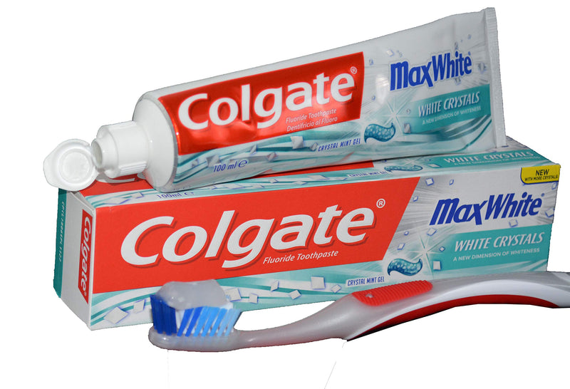 Colgate Max White New with More White Crystals 100ml, Pack of 6