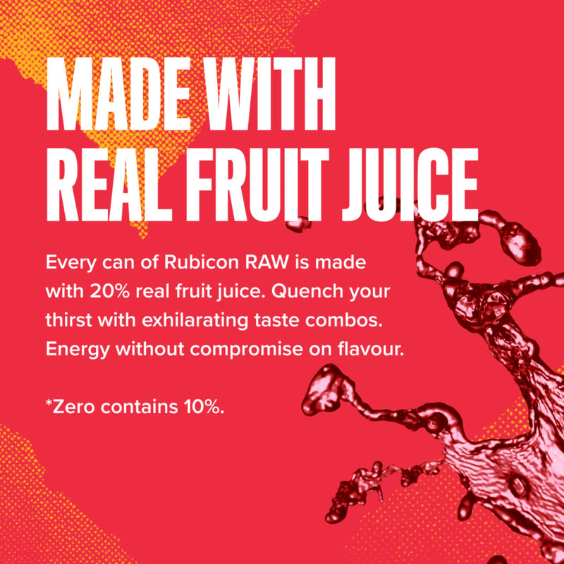 Rubicon RAW Energy Drinks