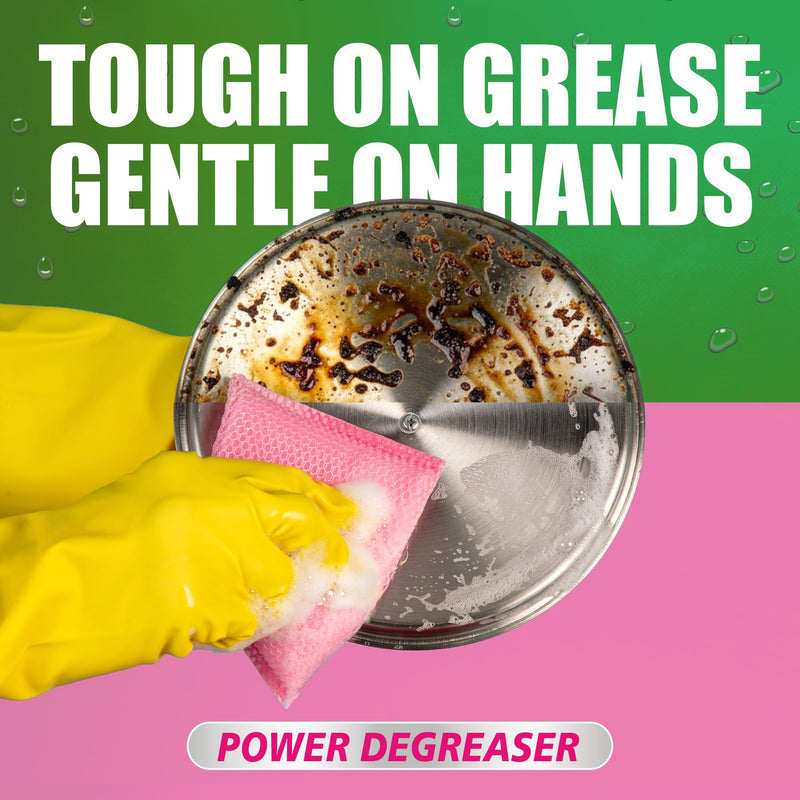 Elbow Grease Stand Up Washing Up Liquid | Power Degreaser - Easy Squeezy | No Mess, No Leaks (Various Scents, 450ml or 700ml)