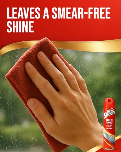 Mr Sheen (ORIGINAL) -Multi-Surface Polish- Aerosol, 250ml (PACK OF 6)