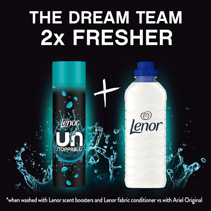 Lenor Unstoppables Fresh, 6 Packs x 210g - Scent Booster for Freshness From Wash to Wash