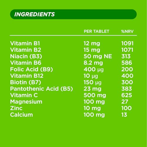 Berocca Vitamin C Effervescent Tablets, Orange Flavour, 45 Tablets