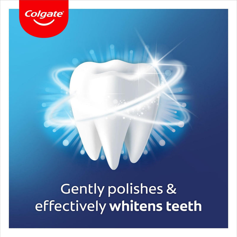 Colgate Advanced White Toothpaste - Teeth whitening Toothpaste - clinically Proven whitening - whitens in 10 Days - with Active Micro-Cleansing Crystals - new Stain Prevention - Enamel Safe