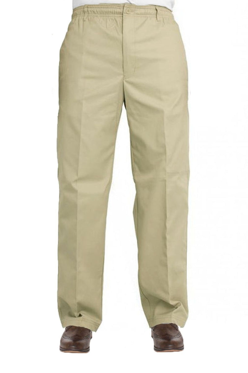 JBC Weaves Men's Smart Rugby Trousers with Elasticated Waist and Draw Cord