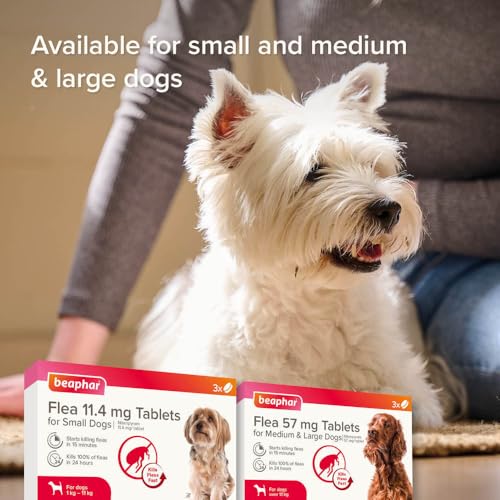 Beaphar - Flea Tablets for Small Dogs (1-11kg)