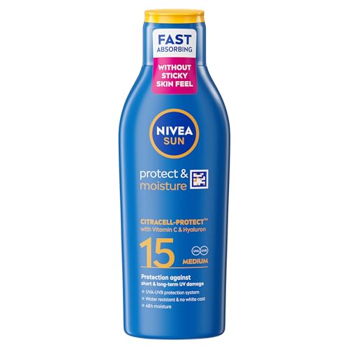 Nivea Sun Immediate Protection Moisturising Sun Lotion, SPF 15 - 200 ml
