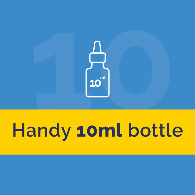 Optrex Itchy Eyes, Double Action Soothing Eye Drops, 10ml, Soothes & Protects, Cools and Relieves, Gets to Work Instantly, On the Go Relief