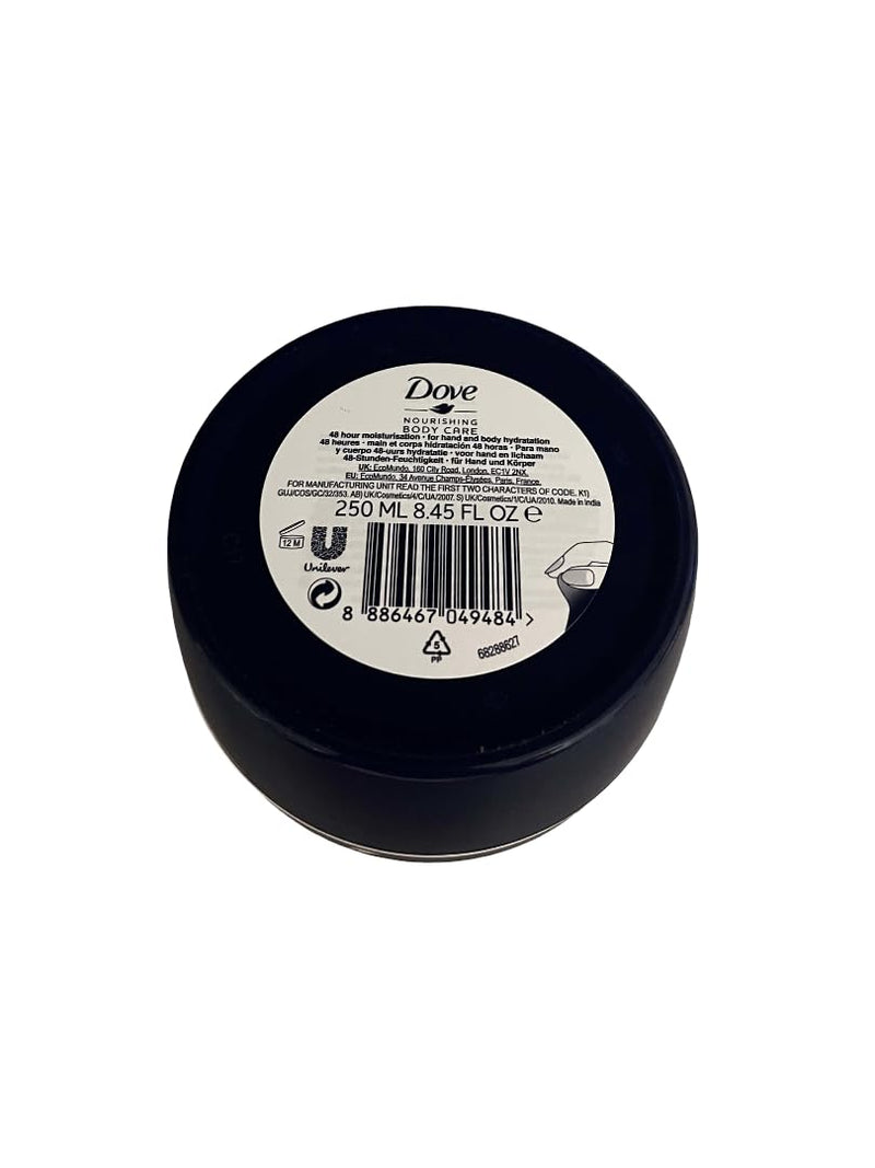 Dove Cream Rich Nourishing Body Cream 250ml – Deep Moisturising Body Cream for Soft & Smooth Skin
