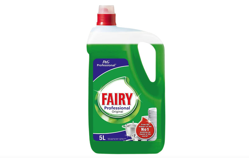 Fairy Professional Original Washing-Up Liquid Hand 5 litres – Pack of 2 (Total 10 litres)