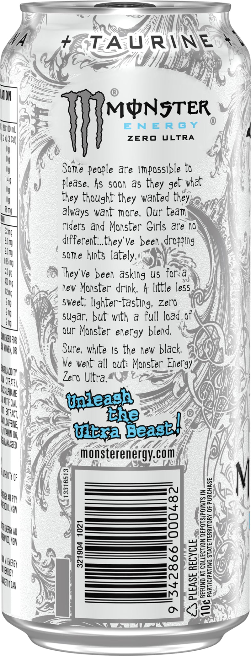 Monster Energy Drink Zero Ultra 24 x 500ml