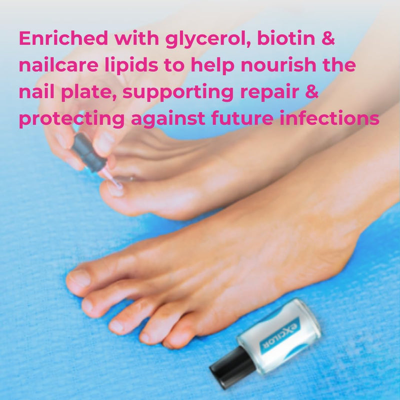 Excilor Fungal Nail Treatment Nail Fungus Brush Treatment 3.3ml