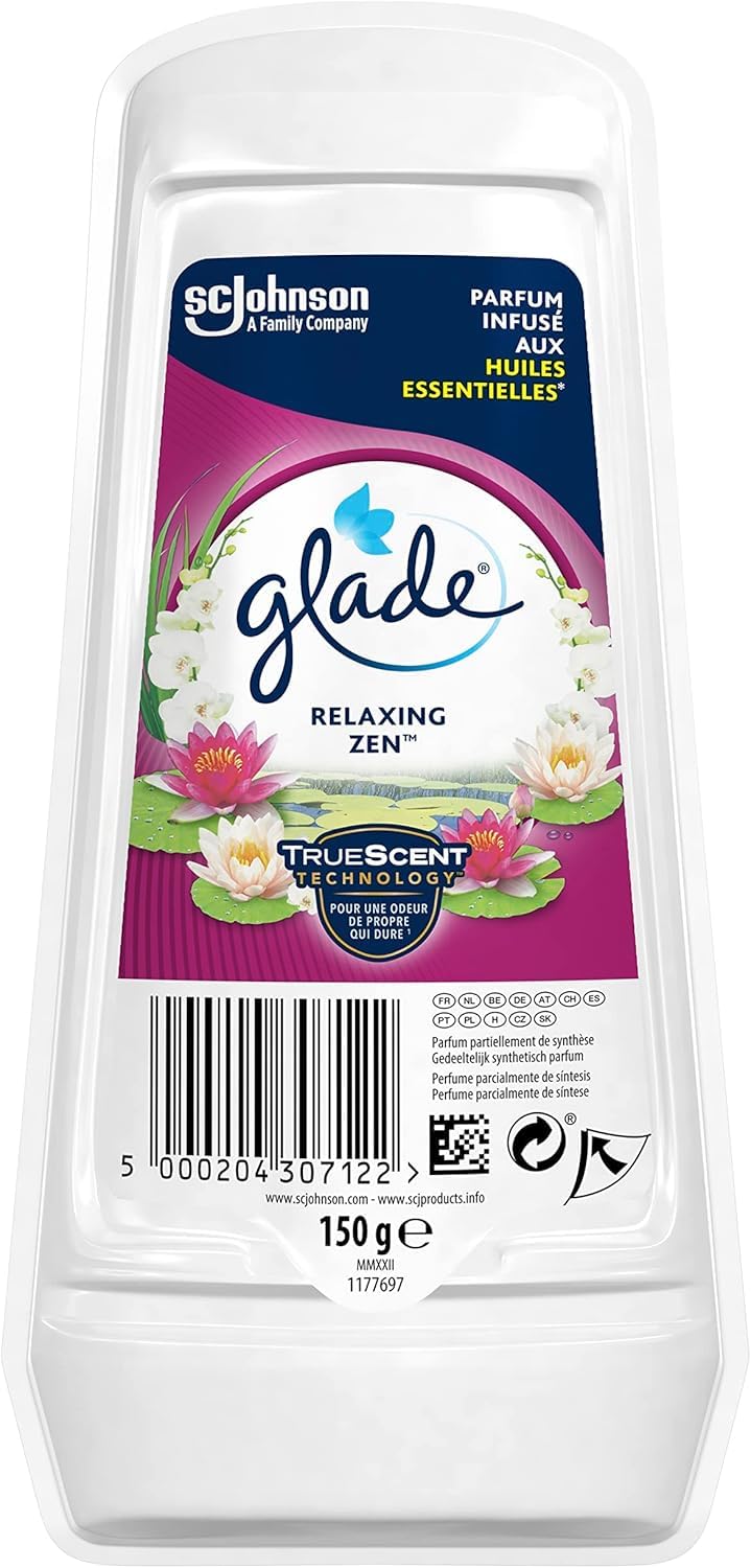 Glade Solid Gel Air Freshener, Odour Eliminator for Home & Bathroom