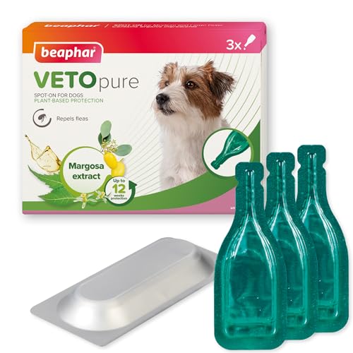 Beaphar – VETOpure Flea Spot On for Dogs over 15kg