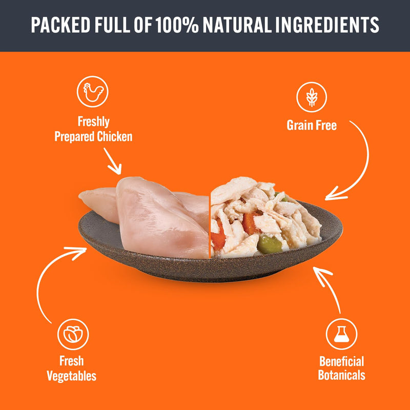 HILife Adult Wet Dog Food, Mixed Chicken & Fish Recipes, Complete Dog Food Pouches, 100% Natural Ingredients, Chicken & Tuna/Chicken & Salmon