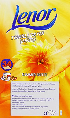 Lenor Wäschetrockner Summer Breeze Sheets Box 34
