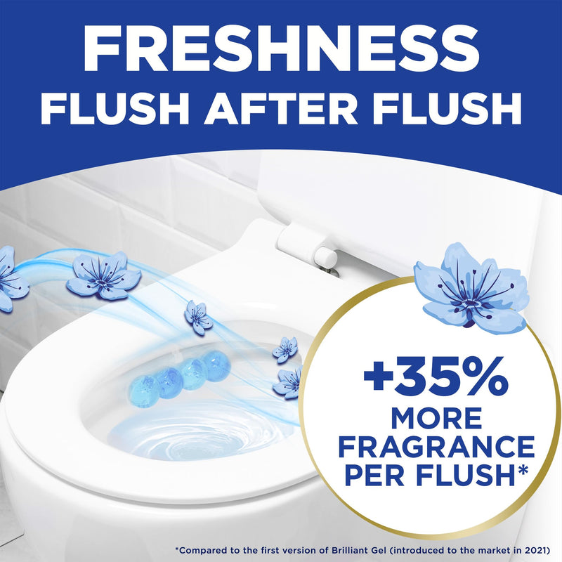 Bloo Brilliant Gel All in 1 Toilet Rim Block Cleaner