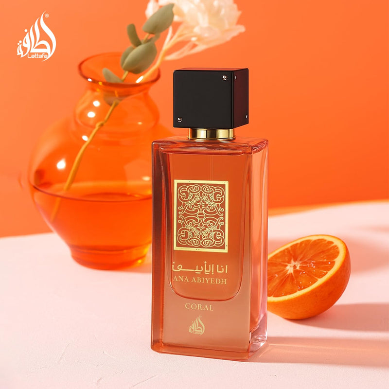 Ana Abiyedh Coral by Lattafa for Unisex - 2.04 oz EDP Spray