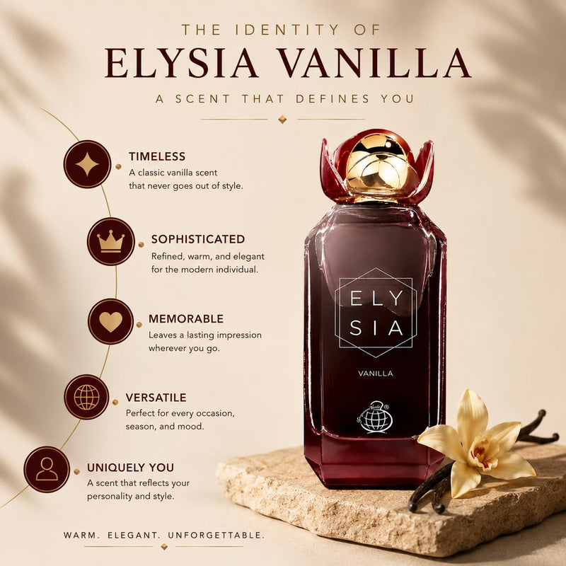 Elysia Vanilla Eau De Parfum 100ml by Fragrance World