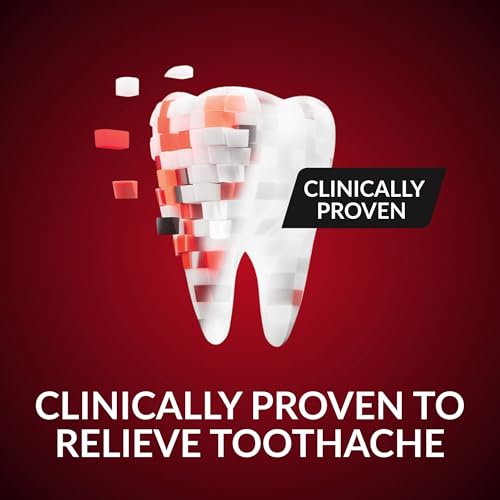 Orajel Dental Gel for Rapid Toothache Pain Relief for Adults, Contains Benzocaine 10% w/w, Targeted Oral Gel for Fast-Acting Dental Pain Relief Formula, 5.3g