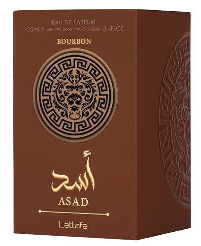 Asad - Bourbon by Lattafa for Men - 3.4 oz EDP Spray