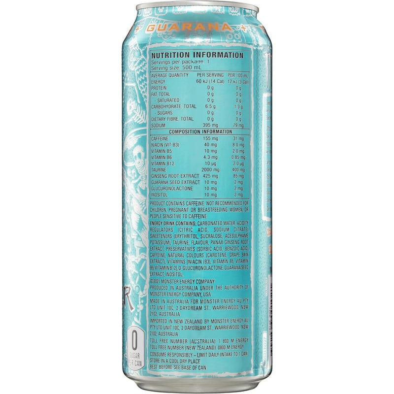 Monster Energy Drink Zero Ultra 24 x 500ml