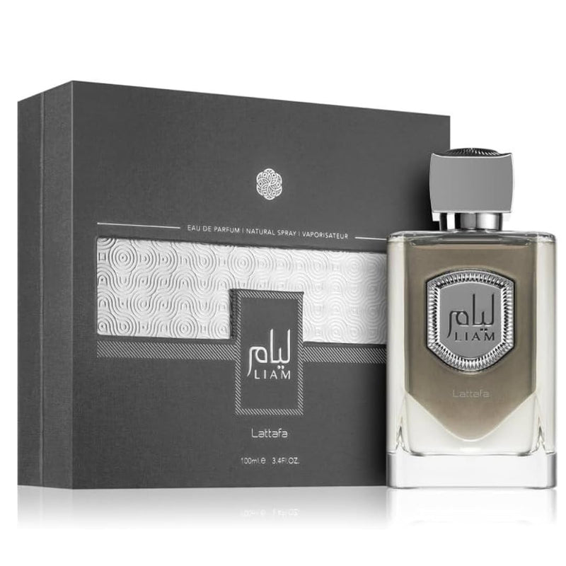 Lattafa Liam Blue Shine & Liam Grey EDP Sprays For Men & Women Perfumes