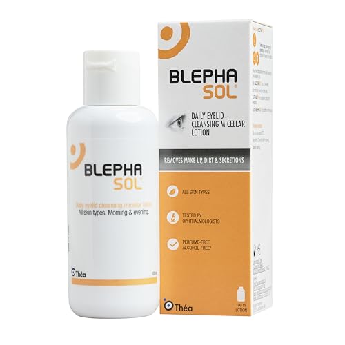 Blephasol Micellar Eyelid Cleansing Lotion, for Sensitive Eyes, 3 x 100ml