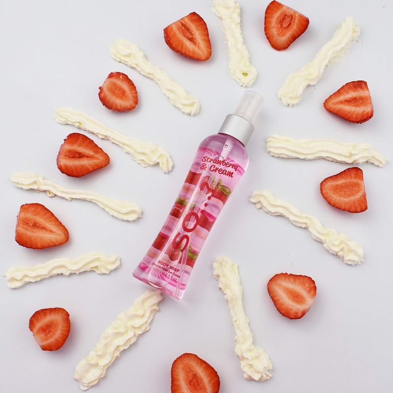Body Mist By So…? Womens Strawberry & Cream Body Mist Fragrance Spray 100ml