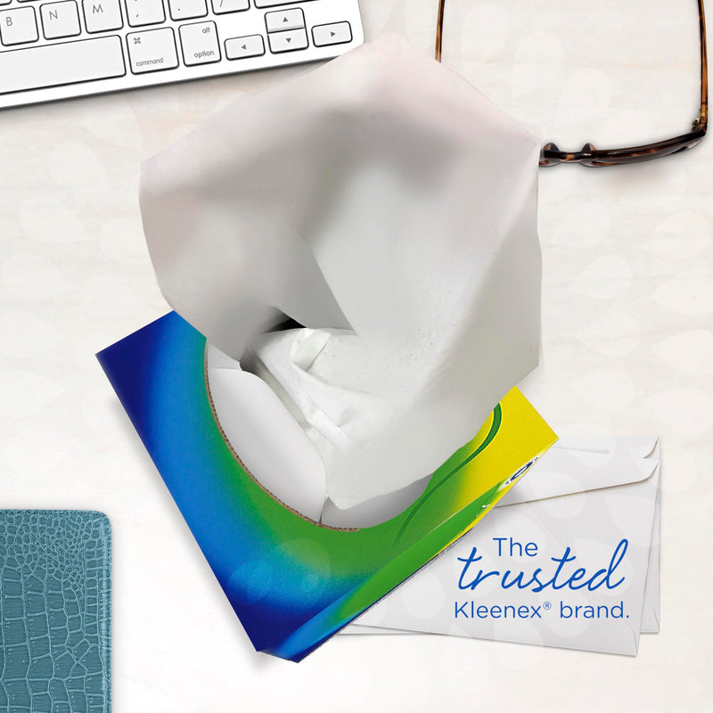 Kleenex Cosmetic Bags 8825 - Kleenex Box - 12x56 (672 Paper Pockets), 3 Layers