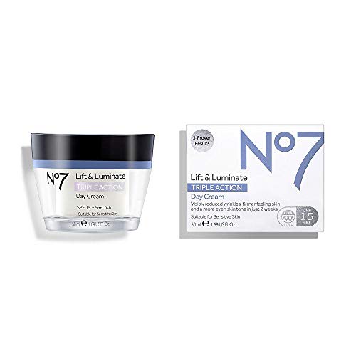 No7 Lift & Luminate Triple Action Day Cream SPF 15 50ml