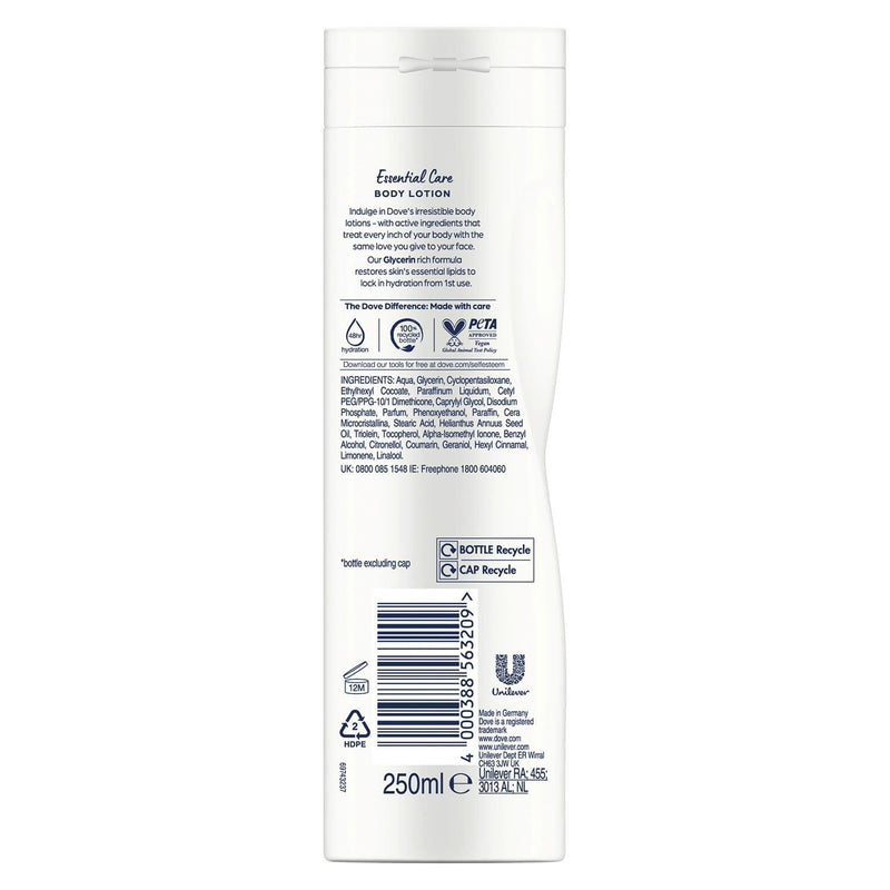 Dove Essential Nourishment Body Lotion 250ml