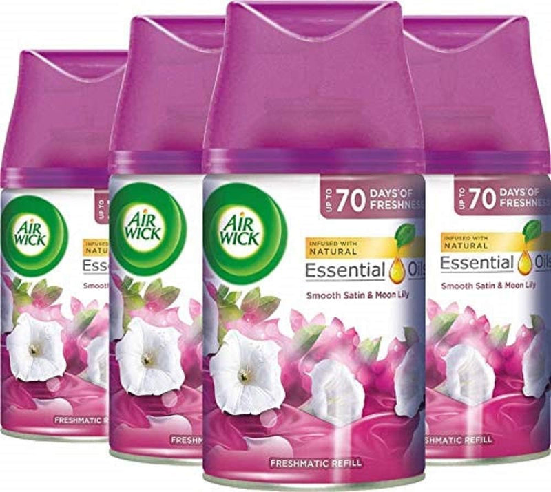 Air Wick |Purple Lavender Meadow |Automatic Air Freshener|Freshmatic Auto Spray Refill | 250ml| Pack of 4