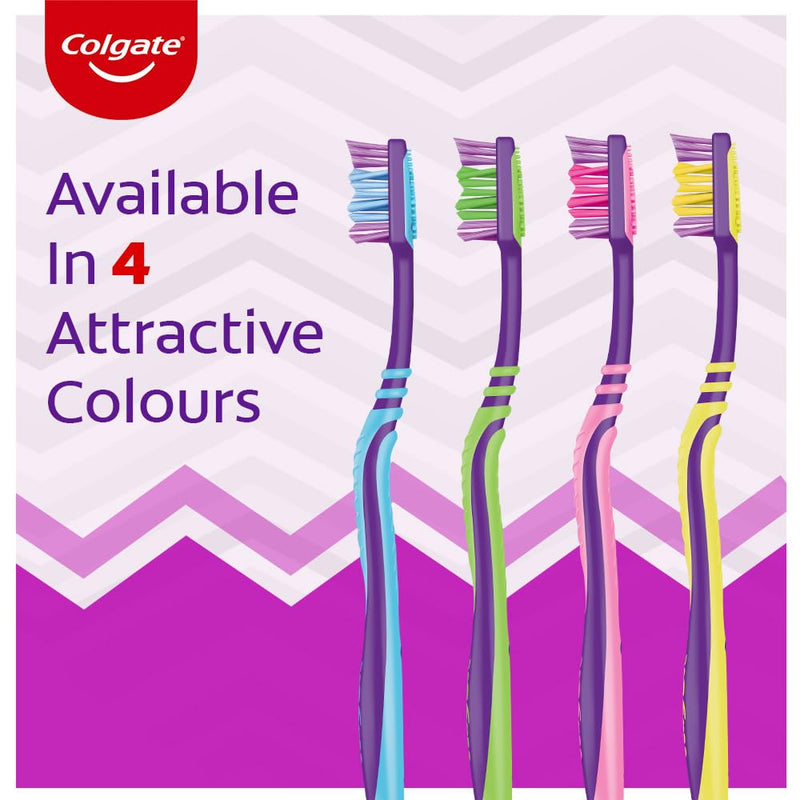 Colgate ZigZag Anti-Bacterial manual Toothbrush for adults – Soft