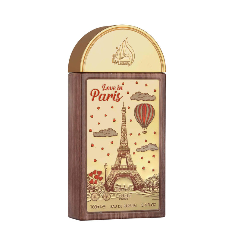 Lattafa Love in Paris 100ml Perfume Unisex - Sweet Warm, Fruity, and Creamy