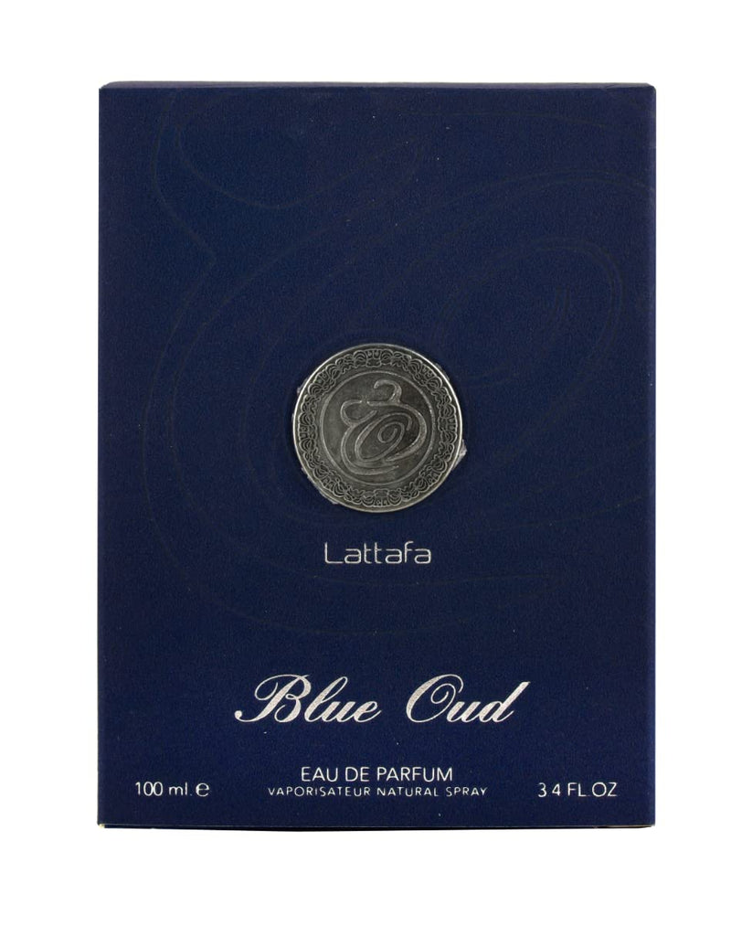 Blue Oud by Lattafa Cambodian Oud Blue Musk, AgarOud 100ml EDP