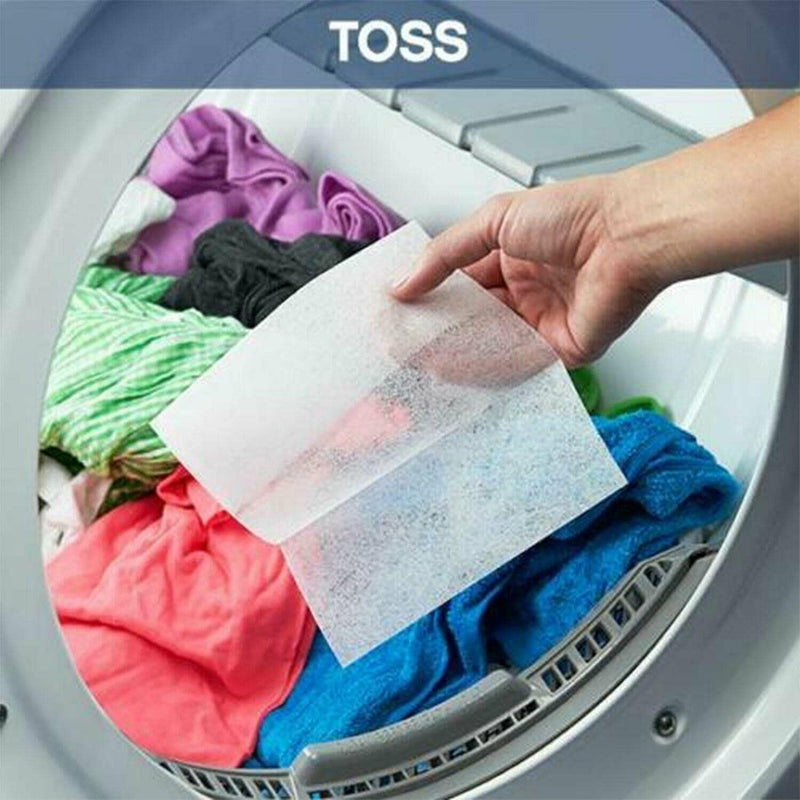 2 Pack of Lenor Tumble Dryer Fabric Conditioner Sheets Spring Awakening, 34 Sheets for Clean & Soft Fabrics and Essential Fragrance with Revitalising Scent