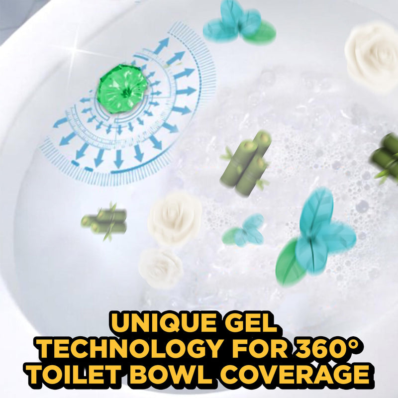 Duck Fresh Discs Toilet Cleaner Starter Kit, Fights Stains That Harbour Germs