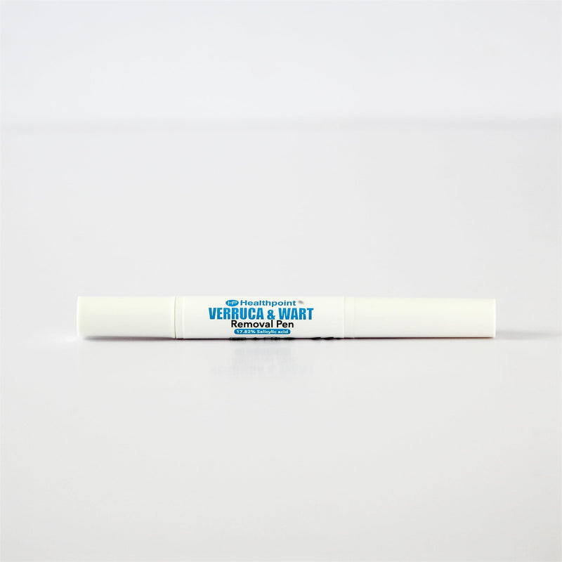 Healthpoint Verruca and Wart Removal Pen, Clinically Proven 2ml Gel, Precision Pen for Easy Targeted Application, Treats Corns and Calluses, for Hands and Feet, Prevents Further Infection
