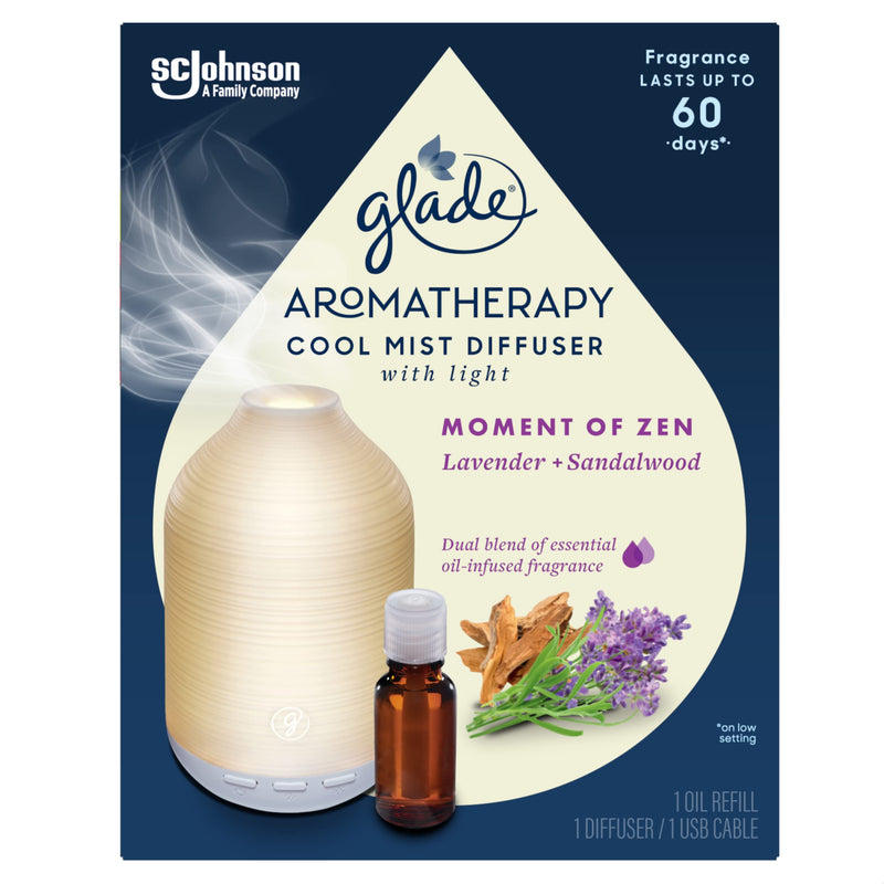 Glade Essential Oil Diffuser Holder & Refill