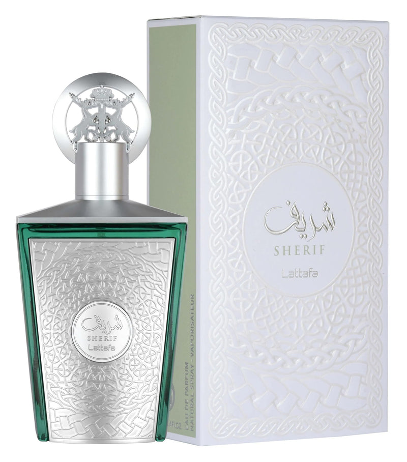 Lattafa Sherif 100ml – Fruity, Woody, Musky, Aromatic – Eau de Parfum Spray Long-Lasting Fragrance for Unisex