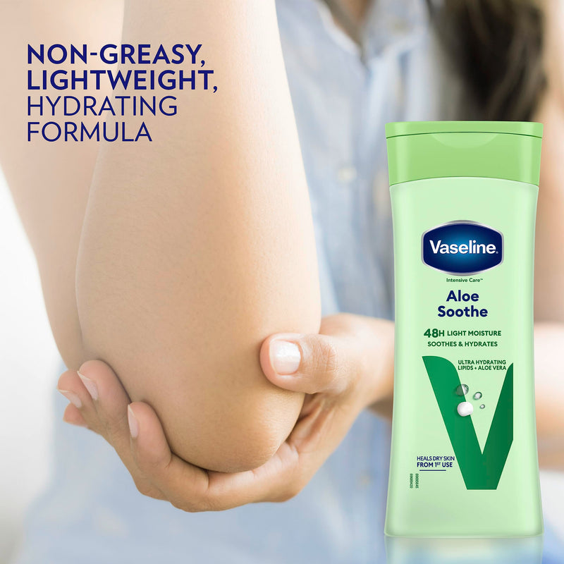 Vaseline Intensive Rescue Moisture Locking Body Lotion Unfragranced