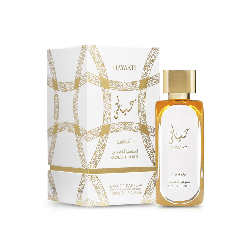 Hayaati Gold Elixir by Lattafa for Women - 3.4 oz EDP Spray