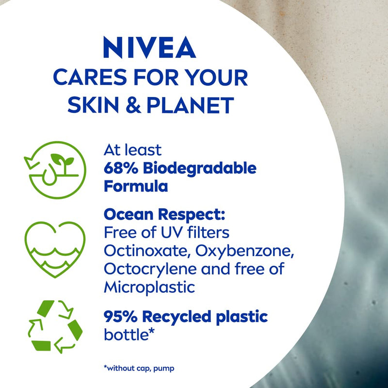 NIVEA SUN Protect & Moisture Sun Spray SPF 15 Moisturising Suncream Spray with SPF 15 Highly Effective Sunscreen Providing Immediate Effective UVA + UVB Protection