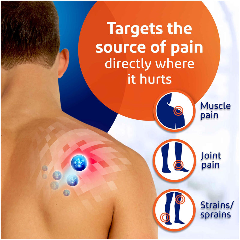 Voltarol Back & Muscle Pain Relief 1.16% Gel, for Joint Pain Relief, suitable for Knee Pain & Neck Pain, 50g