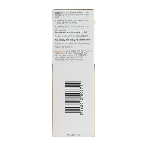 Blephasol Micellar Eyelid Cleansing Lotion, for Sensitive Eyes, 3 x 100ml