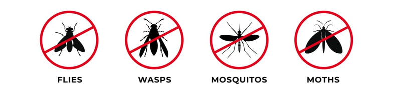 TOX Fly & Wasp Killer, Fly Killer Spray for Flies Wasps Mosquitos & Moths, Fast Acting Pesticide, Pack of 3 (3 x 300ml)